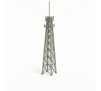 PETSOLA Torre a Traliccio in 1:150 Grigio Modello di Torre con Annna Verticale da Assemblare per Progettisti