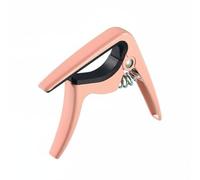 PETSOLA Ukulele Tuner Accordatore per Strumenti a Corda Design Compatto per Cambio Rapido Protezione Tastiera in Silicone Adatto per Studenti Lezioni di Musica Concerti, Rosa