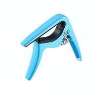 PETSOLA Ukulele Tuner Accordatore per Strumenti a Corda Design Compatto per Cambio Rapido Protezione Tastiera in Silicone Adatto per Studenti Lezioni di Musica Concerti, Blu