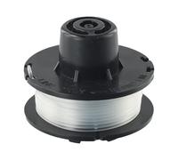 PETSTIBLE Bobina di ricambio per decespugliatore elettrico, diametro 0,065 cm × linea in nylon pre-avvolto da 0,065 m, installazione a scatto senza attrezzi per decespugliatori RY40001/Ryobi One+ e