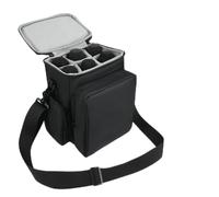 PETSTIBLE Custodia per microfono in nylon resistente, 30 x 23 cm | Costruzione in nylon resistente, finitura nera elegante, design unisex, si adatta ai microfoni portatili standard, essenziale