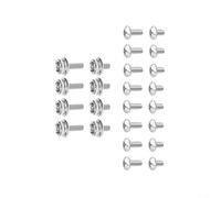 PETSTIBLE Kit di riparazione per casco sportivo, 12 pezzi, 10 mm | dovere, dimensioni 12 mm, ideale per baseball, per fissaggio durevole della visiera, prestazioni di lunga durata