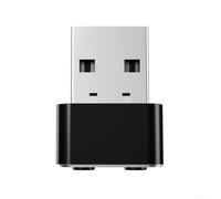 PETSTIBLE Piccolo mouse portatile USB con 3 opzioni di agitazione, impedisce al computer di dormire e si sveglia dopo aver bloccato lo schermo. (È nero)