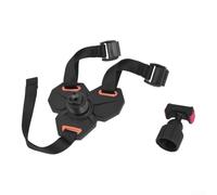 PETSTIBLE Supporto magnetico per mento per Insta360 X6 X5 mento magnetico | Per sgancio magnetico rapido, rotazione a 360°, regolazione dell'inclinazione di 90°, presa sicura, facile sostituzione della