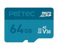 PetTec Scheda di memoria Ultra microSDXC - Scheda di memoria appositamente progettata per fotocamere PetTec WLAN e LTE fino a 100 MB/s, classe 10, U1, A1, prestazioni video in Full HD - per