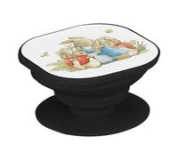 Petter Rabbit E Sa Maman Illustration Bambino Beatrice Potter - Maniglia Grip di supporto e supporto video per smartphone, compatibile con tutti i modelli stampati in Francia