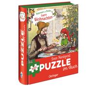 Pettersson e Findus festeggiano il Natale. Puzzle nel libro. 100 pezzi Sven...