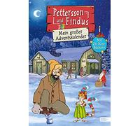 Pettersson und Findus - Mein großer Adventskalender: 24 Mini-Bücher hinter aufklappbaren Türchen mit vielen Bastelanleitungen, Rätseln, Ausmalbildern und Findus' Lieblingsrezepten
