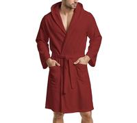 PETTI Artigiani Italiani Accappatoio Microfibra Uomo e Donna con Cappuccio, Tasche e Cintura, Accappatoio Unisex Adulto Leggero ad Asciugatura Rapida per Palestra, Piscina, Mare, Viaggio e Spa