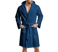PETTI Artigiani Italiani Accappatoio Microfibra Uomo e Donna con Cappuccio, Tasche e Cintura, Accappatoio Unisex Adulto Leggero ad Asciugatura Rapida per Palestra, Piscina, Mare, Viaggio e Spa