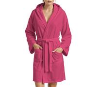 PETTI Artigiani Italiani Accappatoio in Microfibra, Fucsia, 5XL Plus Unisex-Adulto