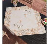 PETTI Artigiani Italiani - Accessori Tessili da Cucina, Centrotavola Pasqua Moderno 90x90 cm in Microfibra, Tovaglia Centro Tavola Elegante in Stampa Digitale Sweet Easter, 100% Made in Italy