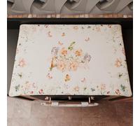 PETTI Artigiani Italiani - Accessori Tessili da Cucina, Copri Fornelli 46x70 cm in Microfibra, Coprifornello Elegante per Gas e Induzione, in Stampa Digitale Floreale 06, 100% Made in Italy