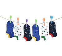 PETTI Artigiani Italiani - Calzini Bambino, 6 Paia di Calzini Fantasmino Bambino, Calzini Bambino Fantasmino Maschietto, Calzini Bambino Cotone Filo di Scozia, 100% Made in Italy, Monopattini
