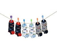 PETTI Artigiani Italiani - Calzini Bambino, 6 Paia di Calzini Fantasmino Bambino, Calzini Bambino Fantasmino Maschietto, Calzini Bambino Cotone Filo di Scozia, 100% Made in ItalyMillemiglia