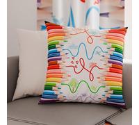 PETTI Artigiani Italiani – Federe per cuscino Federa Matite – 35x35 cm Microfibra – Set 2