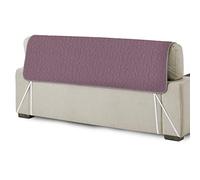 PETTI Artigiani Italiani - Copridivano Angolare, Copridivano con Penisola, Copridivano 2 Posti con Isola a Destra, Copridivano con Chaise Longue, Fiori Grigio, 100% Made in Italy