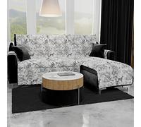 PETTI Artigiani Italiani - Copridivano Angolare, Copridivano con Penisola, Copridivano 4 Posti con Isola a Destra, Copridivano con Chaise Longue, Jungle, 100% Made in Italy