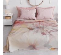 PETTI Artigiani Italiani - Copriletto Una Piazza e Mezza Primavera Estate, Coperta Leggera Una Piazza e Mezza, Lenzuola Copriletto, Floreale 1 100% Made in Italy