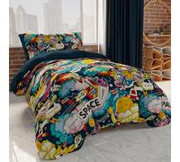 PETTI Artigiani Italiani - Copripiumino Singolo 150x200, Sacco Copripiumino Singolo, Copripiumino Bambino, Copripiumino per la Cameretta, 100% Made in Italy
