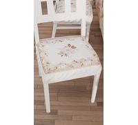 PETTI Artigiani Italiani - Cuscini per Sedia Cucina con Elastico da 6 Pezzi, Copricuscini in Microfibra, Coprisedia con Molla Disegno Autunno 100% Made in Italy