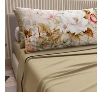 PETTI Artigiani Italiani - Lenzuola in Cotone con Federe in Stampa Digitale, Lenzuola Matrimoniali, Completo Letto Matrimoniale, Vintage Flower, 100% Made in Italy