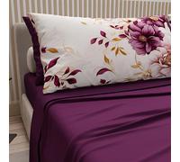 PETTI Artigiani Italiani - Lenzuola in Cotone con Federe in Stampa Digitale, Lenzuola Una Piazza e Mezza, Completo Letto Una Piazza e Mezza, Dalian, 100% Made in Italy