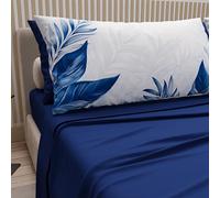 PETTI Artigiani Italiani - Lenzuola in Cotone con Federe in Stampa Digitale, Lenzuola Una Pizza e Mezza, Completo Letto Una Piazza e Mezza, Sydney, 100% Made in Italy