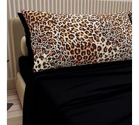 PETTI Artigiani Italiani - Lenzuola in Cotone con Federe in Stampa Digitale, Una Piazza e Mezza Francese, Completo Lenzuolo Sopra e Sotto con Angoli, Nero, 100% Made in Italy