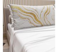 PETTI Artigiani Italiani - Lenzuola Matrimoniali Cotone con Federe in Stampa Digitale, Lenzuolo Completo Letto Matrimoniale Maxi Fantasia Marmo Bianco, 100% Made in Italy