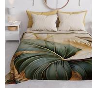 PETTI Artigiani Italiani - Copriletto Matrimoniale Primavera Estate, Coperta Leggera Matrimoniale, Lenzuola Copriletto, Floreale 165 100% Made in Italy