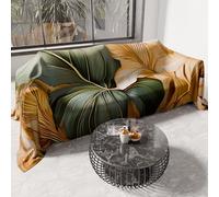 PETTI Artigiani Italiani - Telo Arredo Copridivano Copritutto in Microfibra 180x270 cm, Fantasia Floreale 25 165 | Multiuso per Divani, Copriletto e Copritavolo | Telo Protettivo Lavabile