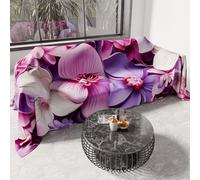 PETTI Artigiani Italiani - Copriletto Una Piazza e Mezza Primavera Estate, Coperta Leggera Una Piazza e Mezza, Lenzuola Copriletto, Floreale 05-23 100% Made in Italy