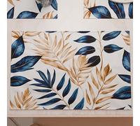 PETTI Artigiani Italiani - Tovagliette Americane con Stampa Digitale, Tovagliette Americane in Tessuto e Lavabili (Set da 2-30x45 cm) Sharm, 100% Made in Italy