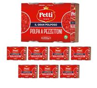 Petti Il Gran Polposo Polpa a pezzettoni - 2x400g (Pack 8)