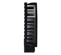 Pettinaggio pieghevole portatile, pettine tascabile pieghevole Ripasso per | Strumento di styling per il trucco, pettine compatta a denti fine, antistatico per le do