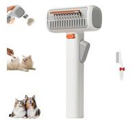 Pettine 2-in-1 per La Toelettatura E Lo Scioglimento Automatico Dei Nodi, Spazzola Professionale per La Rimozione, Rastrino Delicato per Il Sottopelo, Strumento per Gatti per Rimuovere Nodi(1PC)