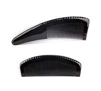 Pettine 2pcs Basvella for capelli for capelli, pettinatura for uomini e donne, for capelli ricci sottili lunghi, for capelli bagnati o asciutti, nero Pettine Per Capelli
