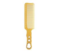 Pettine 2PCS Comb Professional Salon Hair Hairdressing Barbers Ultra Thin Brush Styling Tools Accessories (Yellow)