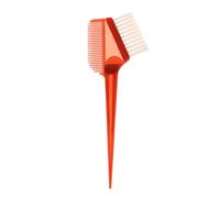Pettine 5pcs Hair Coloring Brush Double-sided Dye Applicator Professional Hairdressing Comb Salon Barber Accessories(Red)