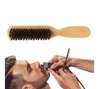 Pettine A Barba Con Di Cinghiale - Pennello Dei Baffi Per La Barba, Piastra Per Barba, Con Materiali Di Alta Qualità | Smooth, Trattare E, Ammorbidisce I Capelli, Avverte Il Groviglio