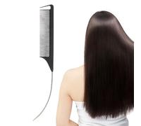 Pettine a coda da donna, antistatico, pettine da barbiere, resistente al calore, leggero, per uso domestico e salone
