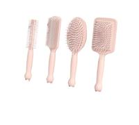 Pettine a cuscino d'aria for gatto rosa Pettine for massaggio del cuoio capelluto delle donne Pettini for ragazze Anti-statico Spazzola for capelli ricci bagnati Districa gli strumenti for lo styling
