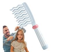 Pettine a denti larghi | grande spazzolino per orecchini larghi | Strumento per acconciatura manico ergonomico a doppia volume massaggiante pelle capelu donne