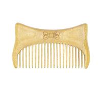 Pettine a denti larghi in legno, pettine, pettine a denti larghi for ricci, pettine da massaggio cinese da 10 cm pettine Nanmu stile cinese semplice