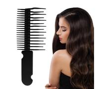Pettine a denti larghi, spazzola per capelli bagnati, 21 x 8,9 cm, strumento per lo styling della doccia con di scorrimento liscio, strumento per la rimozione dei nodi delicato con design