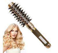 Pettine a rulli ricci - asciugatrice per la spazzola per capelli resistenti al calore | Strumento per capelli ondulato antiscalda con manico lungo, volume aria serratura a padella, rullo sicuro