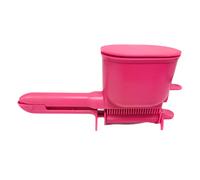 Pettine a rullo per tintura per capelli 2 in 1 rosa