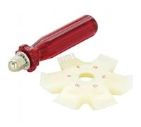 PETTINE AD ALETTE PER SCAMBIATORE RAME CLIMATIZZATORE BATTERIA DA 8 A 15 ALETTE