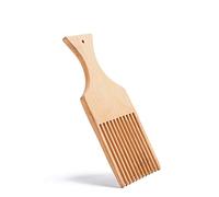 Pettine afro in legno naturale per capelli in legno naturale, pettine per districare i capelli, spazzola per capelli africana strumento per lo styling dei parrucchieri